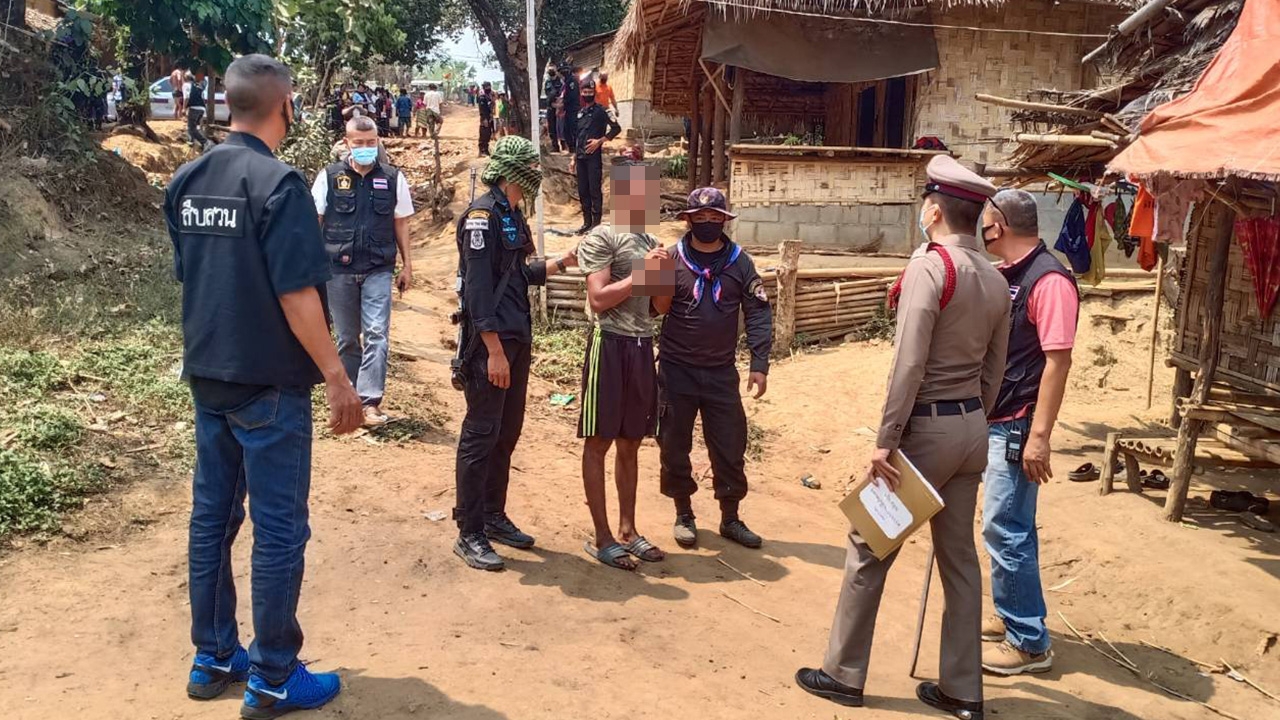 รวบหนุ่มมอญ ทาสยาบ้า คลั่งเสี้ยนยา ฆ่าโหดเมีย ตายทั้งกลม