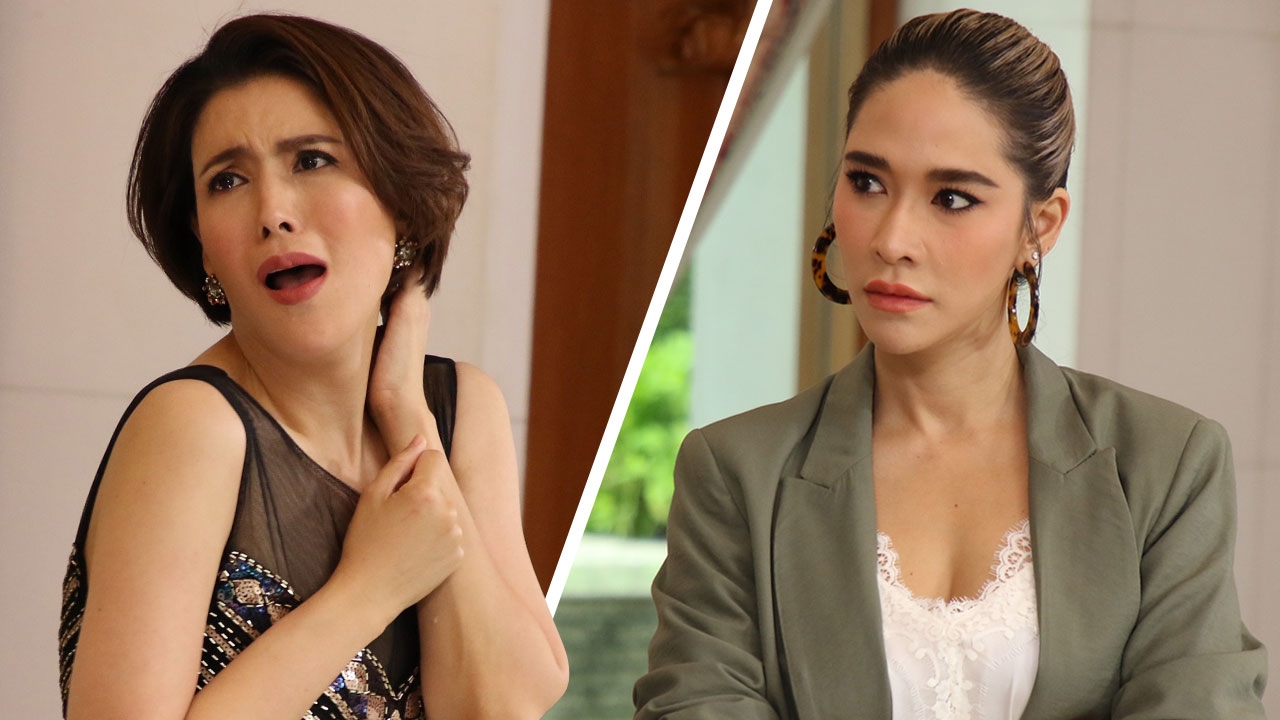 พลอย ปั่นหัว กิ๊ก สู้ฝีปากไม่ได้ใช้กำลังฟาดสนั่น ไม่มีใครยอมใคร ใน "เรยา"