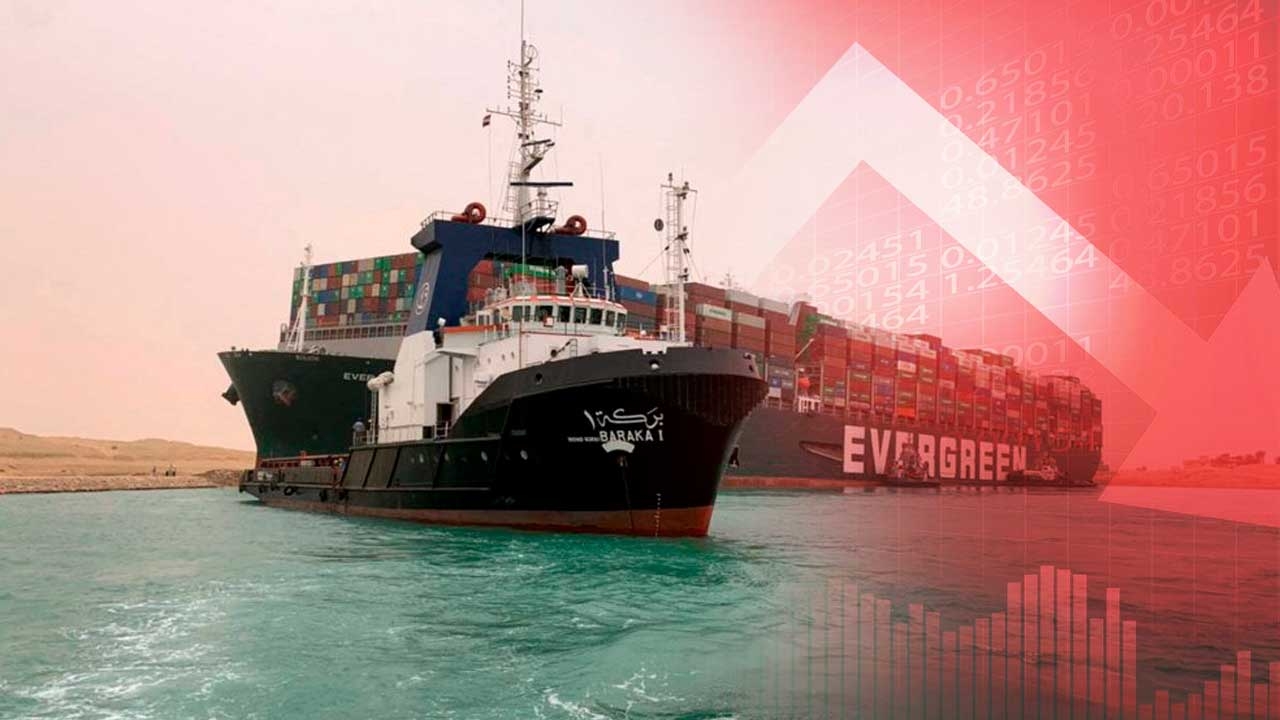 ประเมินผลกระทบเรือยักษ์ขวางคลองสุเอซ