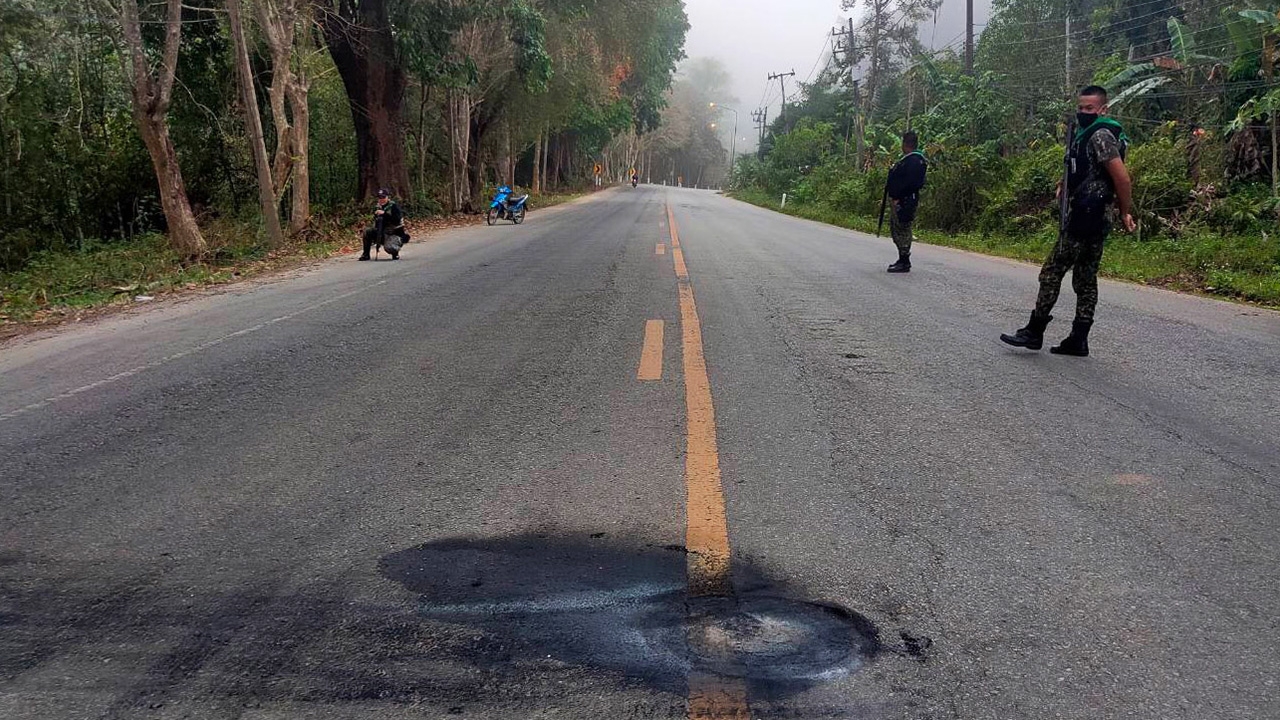 ครบรอบ 60 ปี "บีอาร์เอ็น" ป่วนยะลาหลายจุด เผายางรถยนต์ ขโมยกล้องวงจรปิด