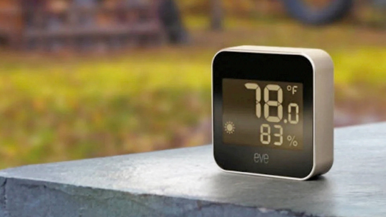 ตรวจสอบสภาพอากาศได้ก่อนใครด้วย Eve Weather เครื่องวัดอุณหภูมิและความชื้น