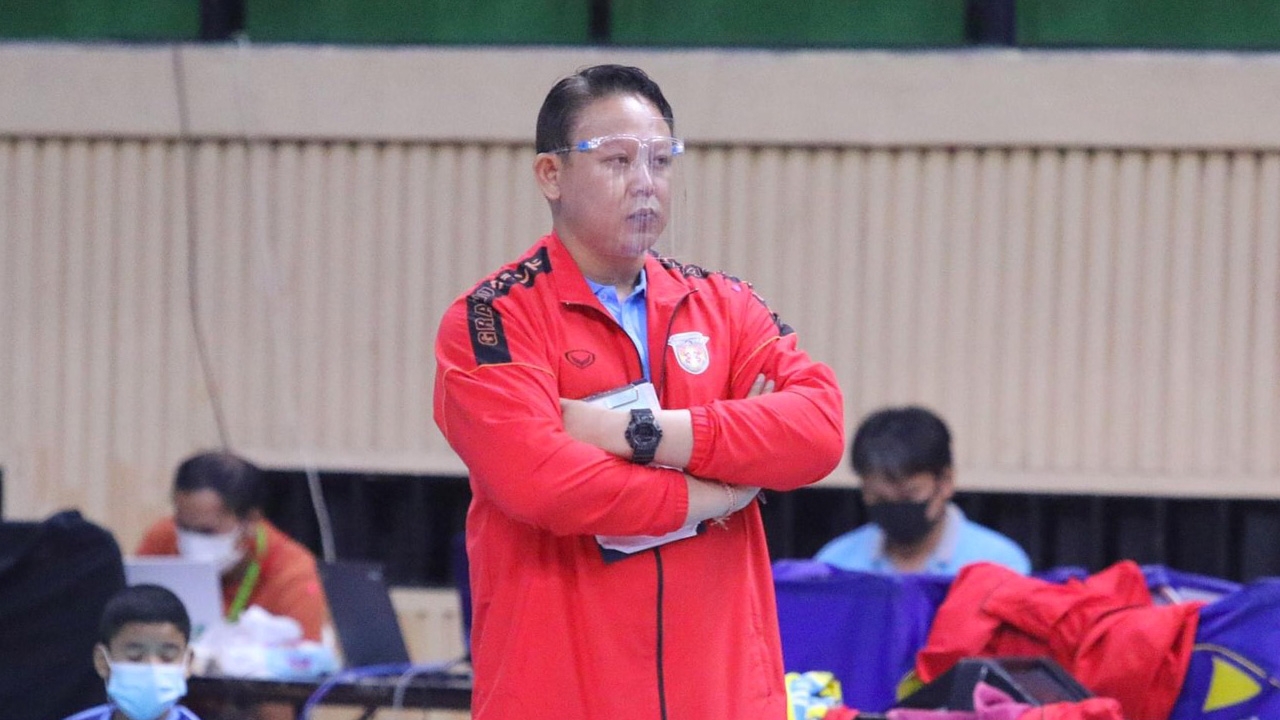 "โค้ชเอ็ม" มองเกมรับต้นเซตยังไม่ดีทำ "นครนนท์" พ่าย "โคราช"