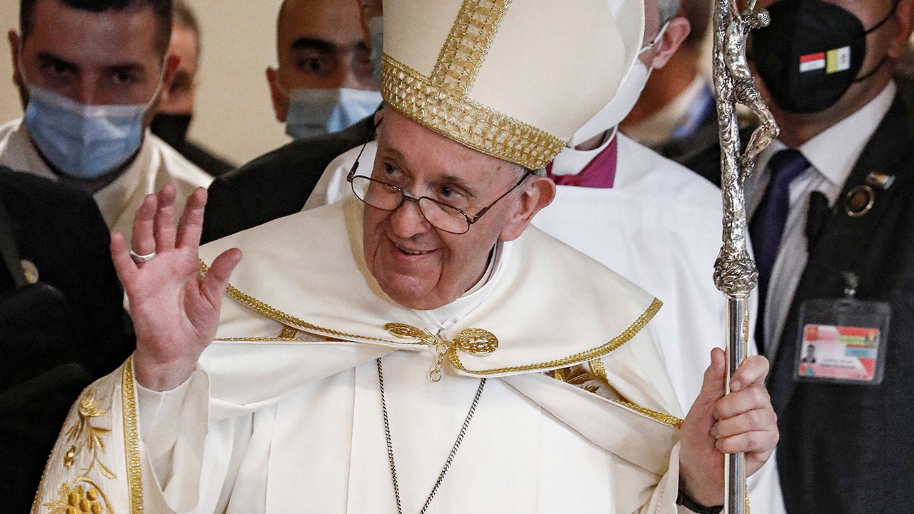 โป๊ปฟรานซิสเยือนอิรักครั้งประวัติศาสตร์ พบผู้นำชีอะห์-ประณามพวกหัวรุนแรง