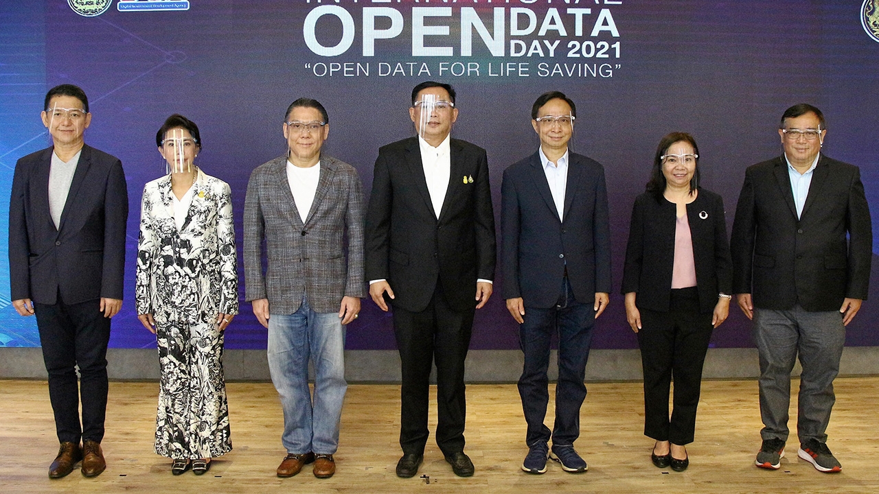 รมต.สำนักนายกรัฐมนตรี เปิดงาน International Open Data Day 2021