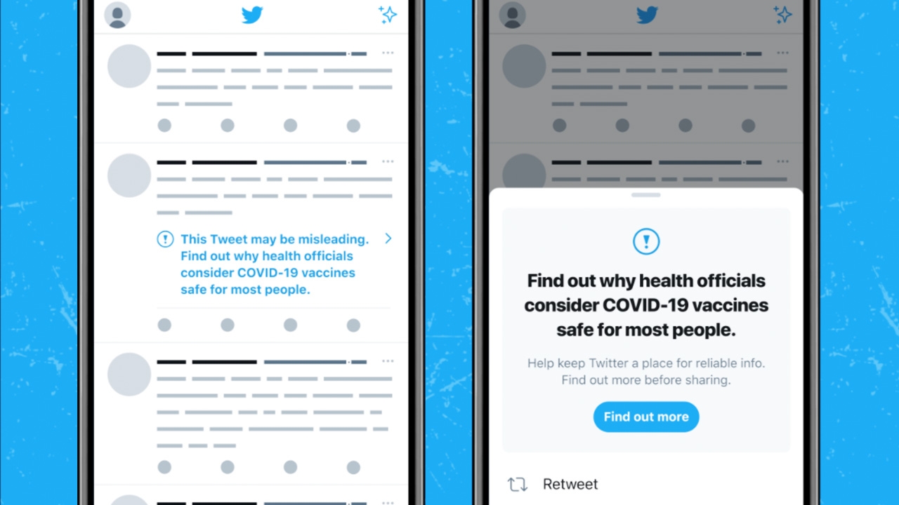 "ทวิตเตอร์" เริ่มติดป้ายกำกับทวีต ที่อาจให้ข้อมูลคลาดเคลื่อน เกี่ยวกับวัคซีนโควิด