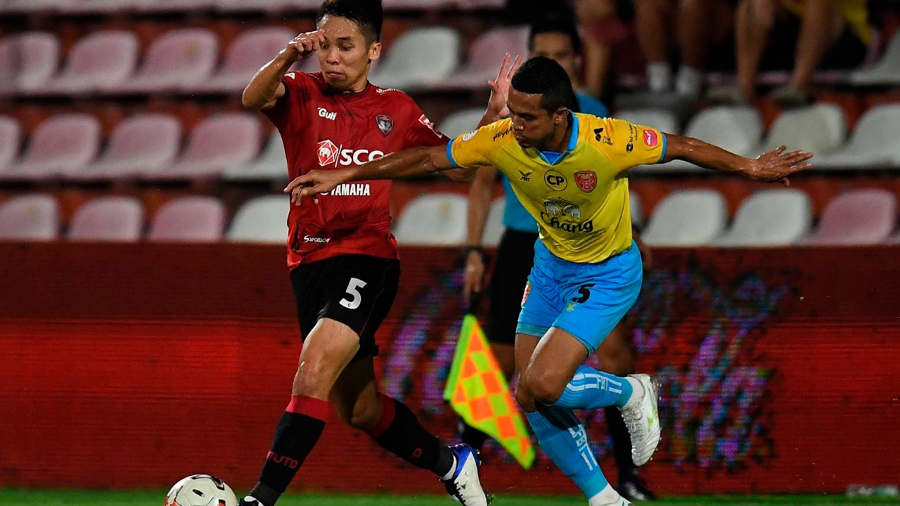 มังกรได้เก๋า โปลิศ เทโรฯ บุกเชือดเมืองทองคาบ้าน 2-1 ศึกไทยลีก