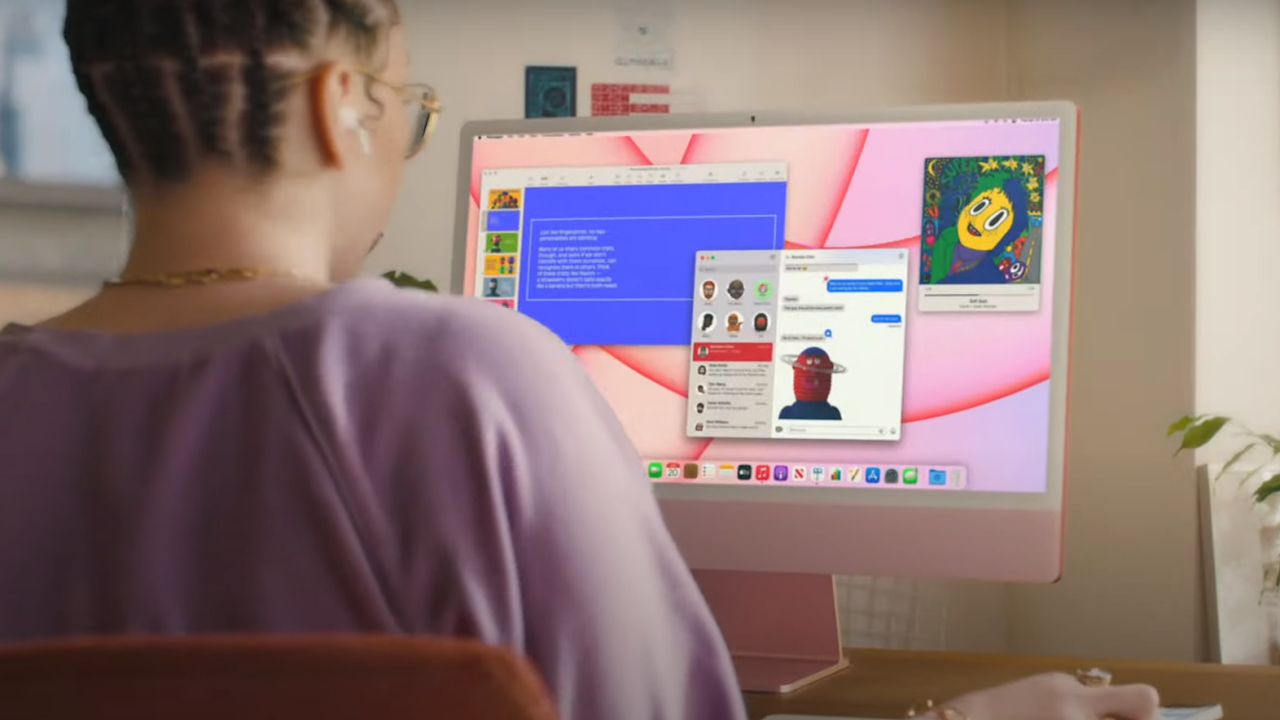 Apple เปิดตัว iMac 2021 สีลูกกวาด 7 สี ตัวเครื่องสุดบาง 11.5 มม.