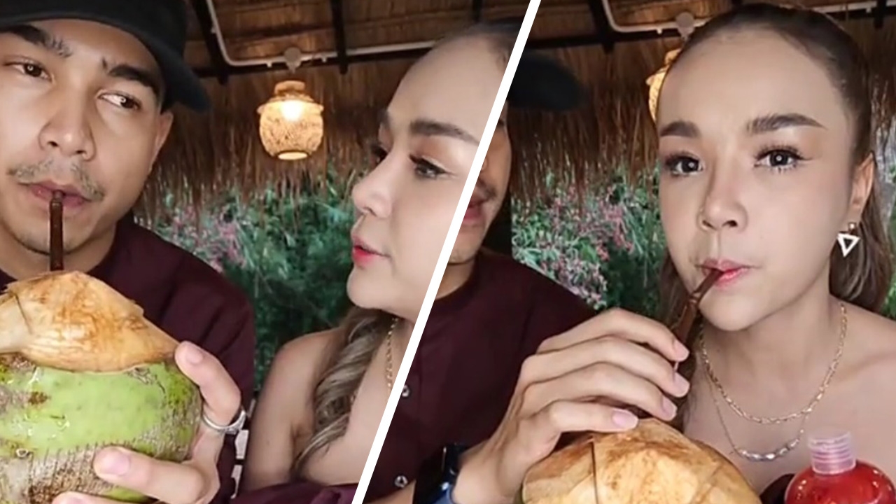 เจนนี่-ยิว โดนวิจารณ์หลังกินน้ำหลอดเดียวกัน ทั้งที่โควิดระบาดหนัก (คลิป)