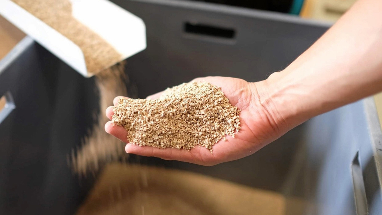 ทรายแมวจากมันสำปะหลัง เพิ่มมูลค่า 16 เท่า