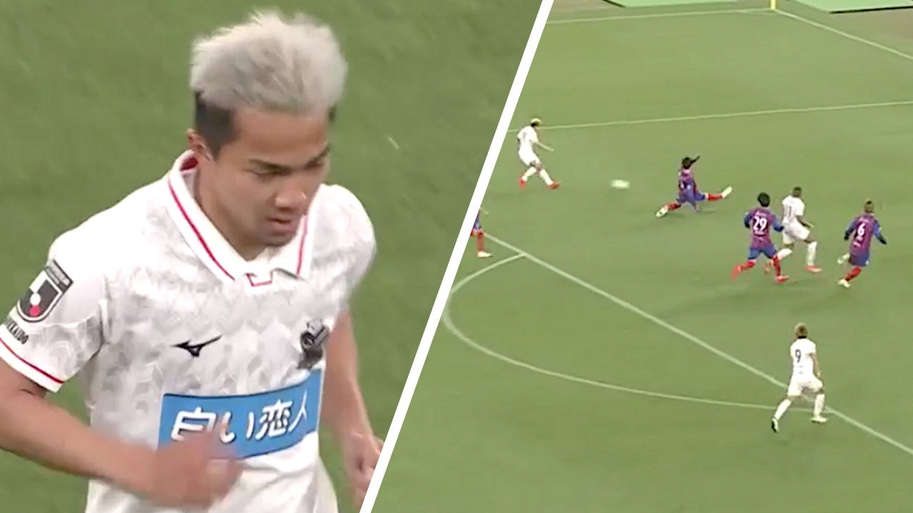 ชมไฮไลต์ "ชนาธิป" เกม "ซัปโปโรฯ" บุกพ่าย "โตเกียว" 1-2 (คลิป)