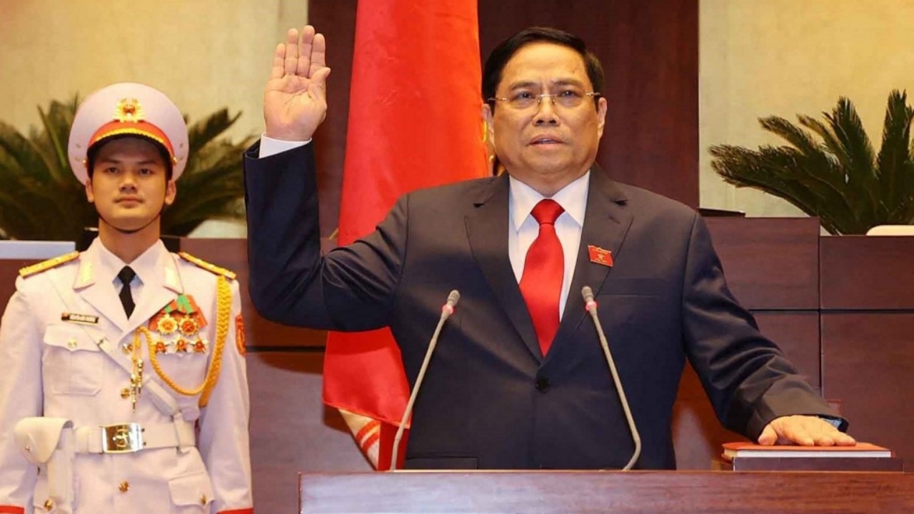 เวียดนามได้นายกฯคนใหม่ หลังสมัชชาแห่งชาติเลือก "ฟาม มินห์ จิญ" ดำรงตำแหน่ง