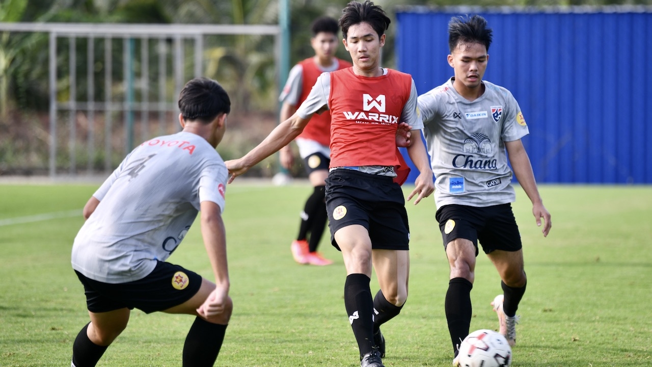 ทีมชาติไทย ยู-18 ประเดิมซ้อม เก็บตัวเตรียมสู้ศึกชิงแชมป์อาเซียน ครั้งที่ 2