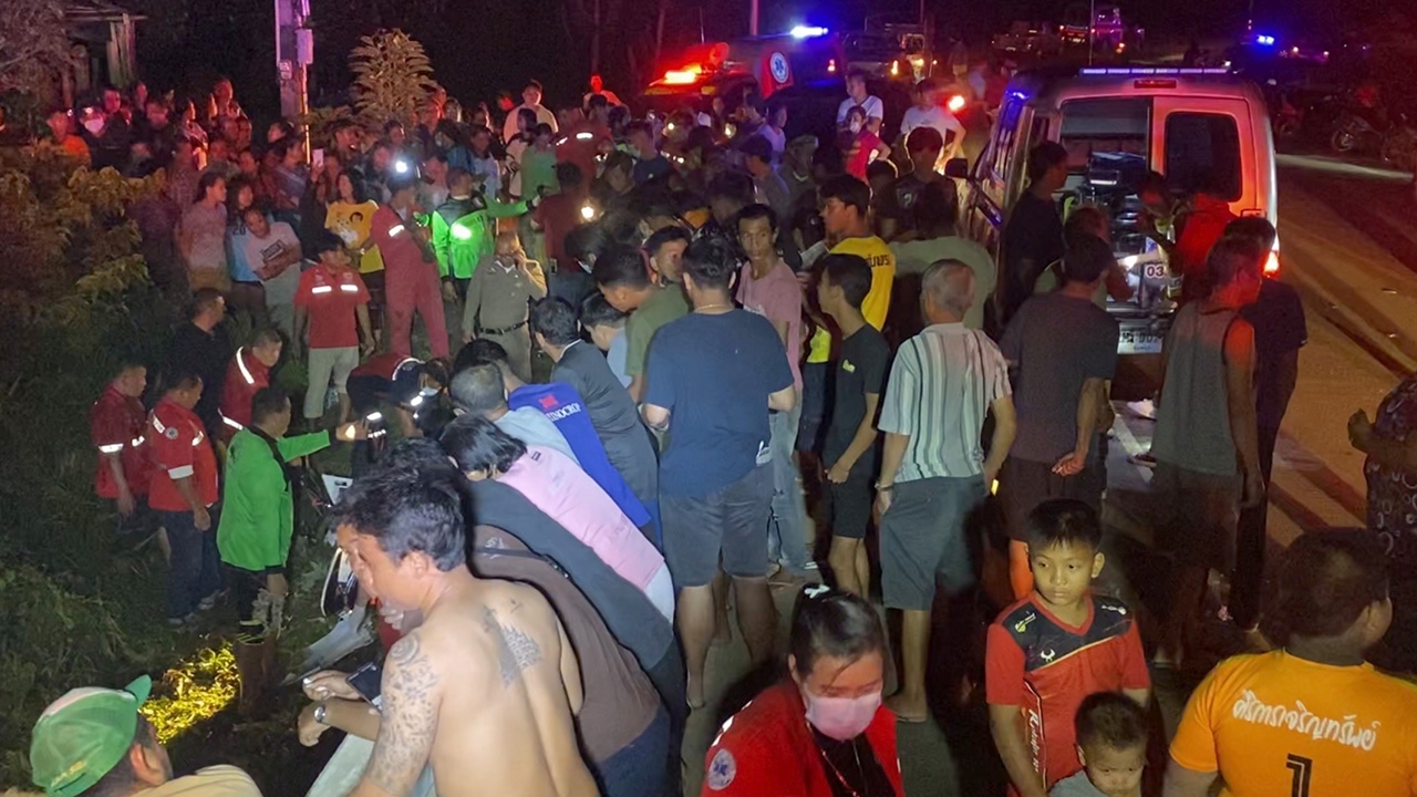 วัยรุ่นจันทบุรีซิ่ง จยย.ชนสะพานดับ 2 ราย ชาวบ้านเชื่ออาถรรพ์โค้ง 16 ศพ