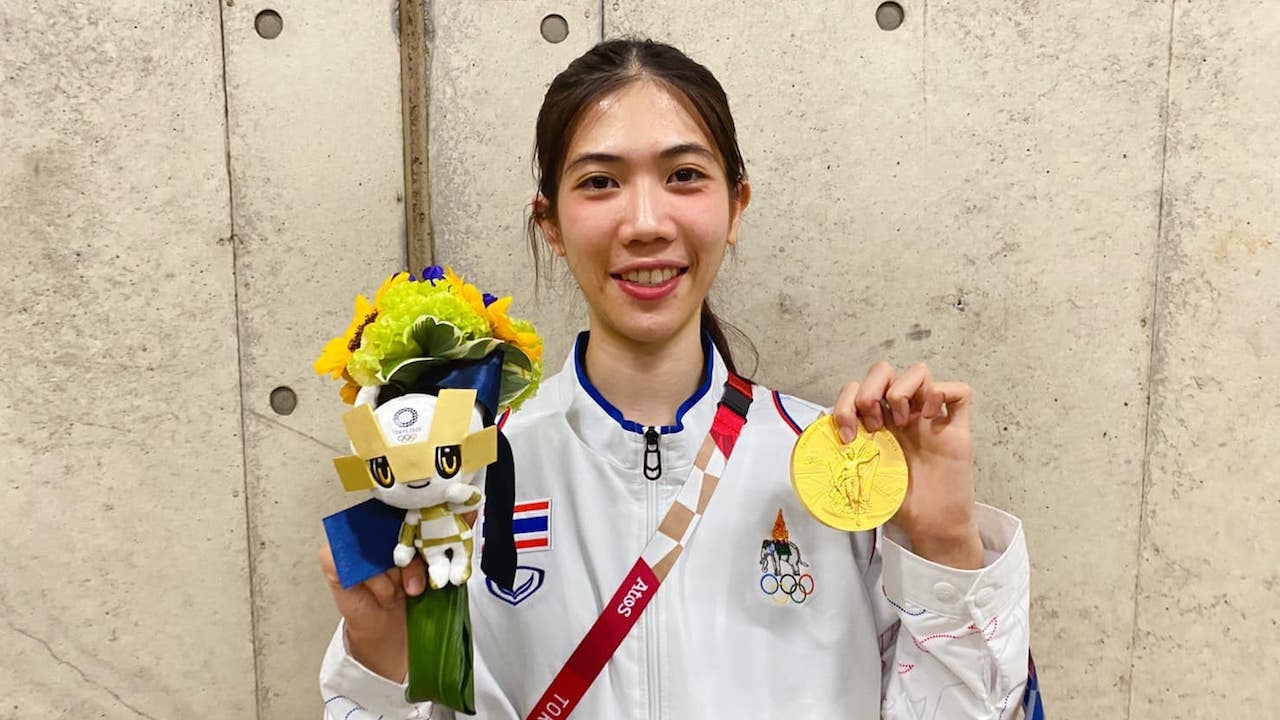 คนสำคัญ "น้องเทนนิส" โพสต์ขอบคุณ "อาจารย์ปลา" หลังคว้าเหรียญทองโอลิมปิก 2020