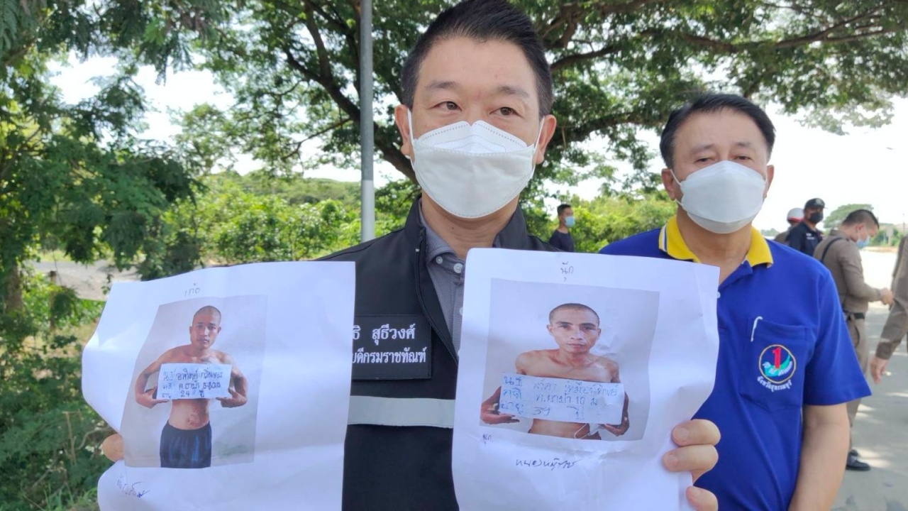 ค้นดงกระถิน ล่า 2 นช.แหกคุกสุพรรณฯ ขณะถูกกักโควิดในเรือนจำชั่วคราว (คลิป)