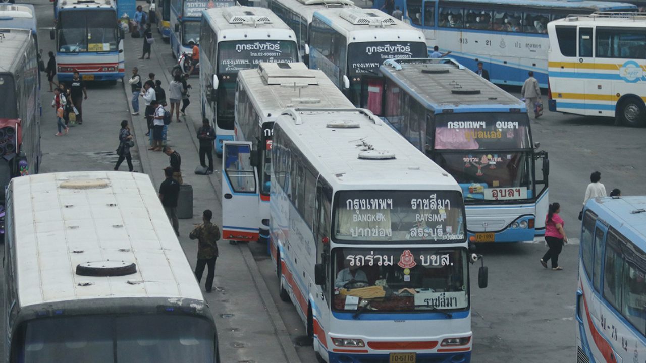 บขส. หยุดเดินรถโดยสารทุกเส้นทางทั่วไทย รับล็อกดาวน์ เริ่ม 3 ส.ค.64