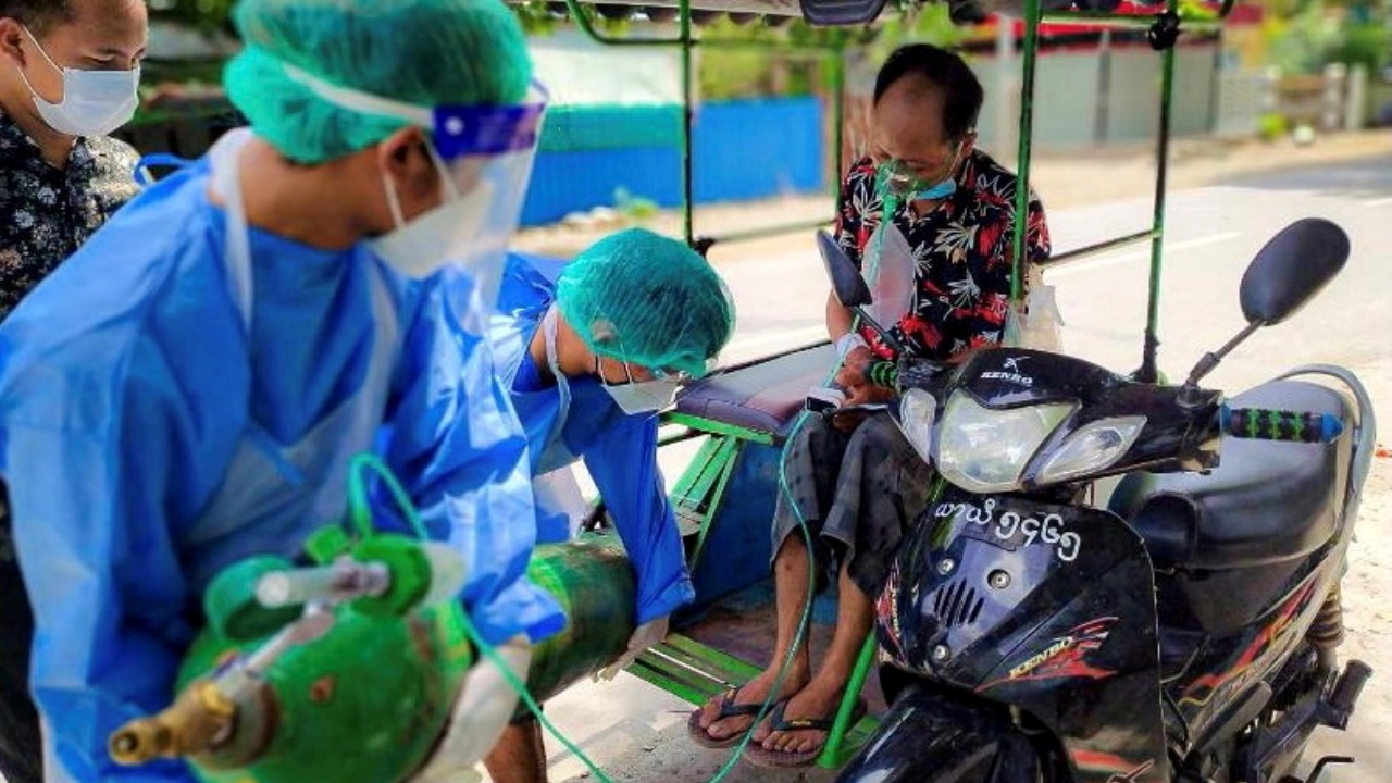รบ.สหรัฐฯ มอบเงินช่วยชาวพม่า 1.65 พันล้าน เผชิญโควิดระบาดหนัก