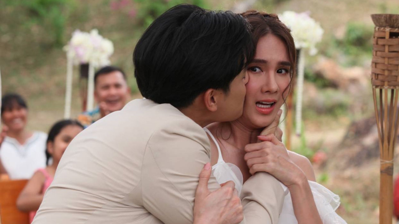 "บลิว" หนีงานหมั้น ตกกระไดพลอยโจนควง "เนย" แต่งงาน ใน "เกาะรัก กลหัวใจ"