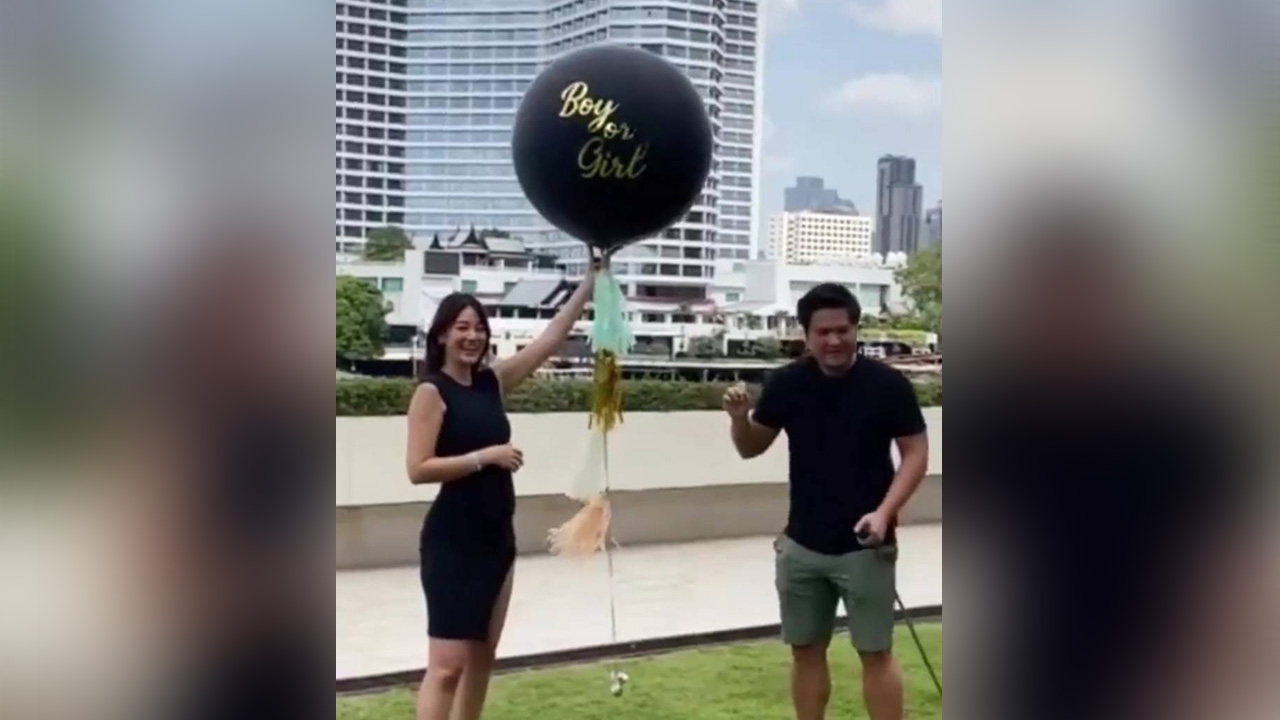 พิตต้า เฉลยเพศลูกหลังตั้งท้องได้ 5 เดือน สามีโอบกอดด้วยความดีใจ (คลิป)