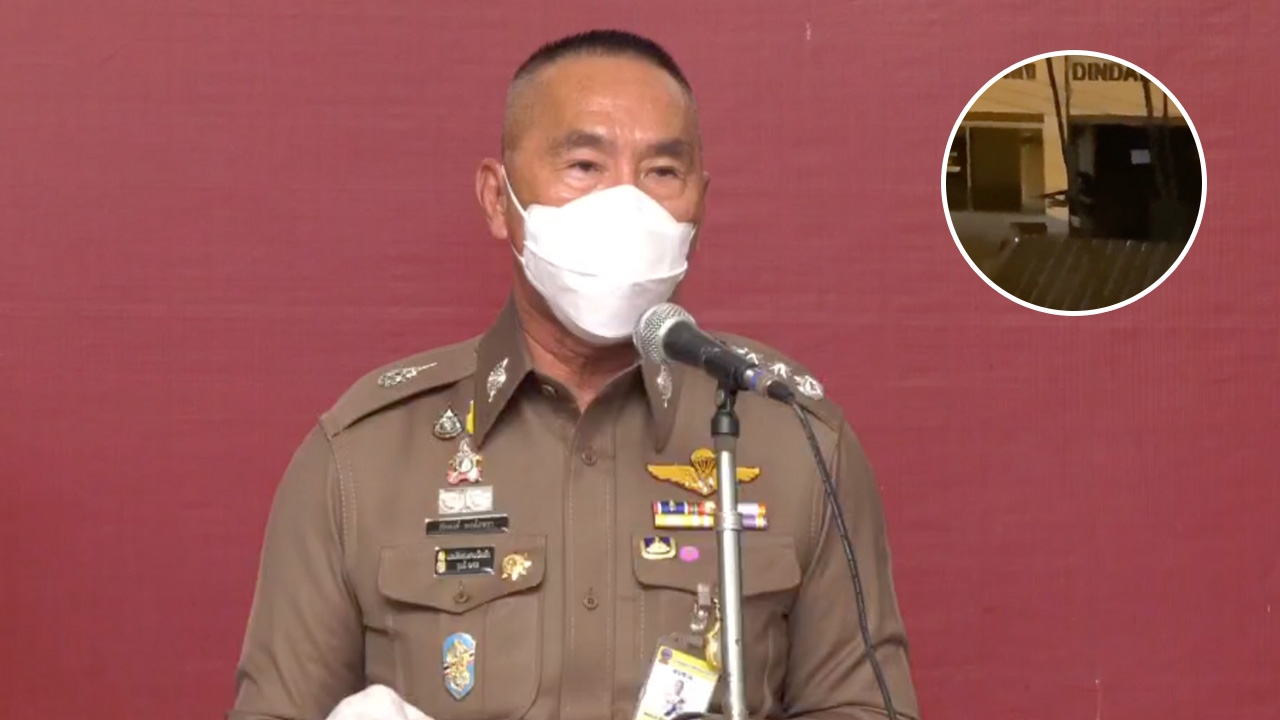 ชายยิงปืนบน สน.ดินแดง เป็นตำรวจจริง ผบช.น.ยันใช้แค่ "กระสุนยาง"