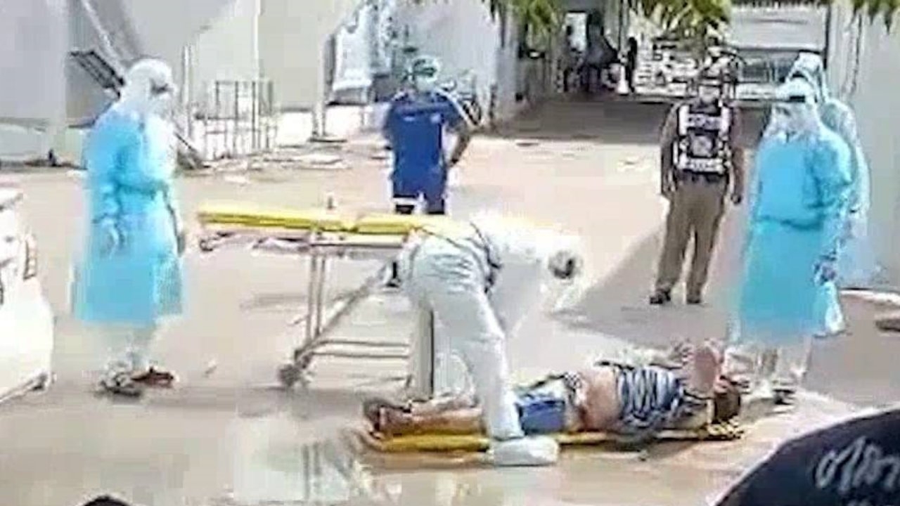 ความคิดถึงเป็นเหตุ ลุงวัย 50 ป่วยโควิดหนี รพ.จัตุรัส กู้ภัยตามจับได้ทัน