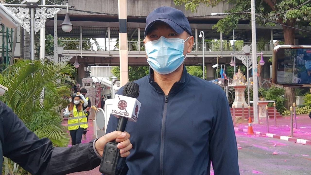 ตำรวจยันใช้รถฉีดน้ำแรงดันสูงสลายการชุมนุมตามหลักสากล หลังม็อบยั่วยุ