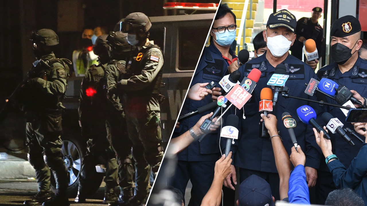 ผบช.น.แจงหน่วยสวาทมีอาวุธจริง แค่เตรียมความพร้อม ใช้เมื่อมีเหตุจำเป็น