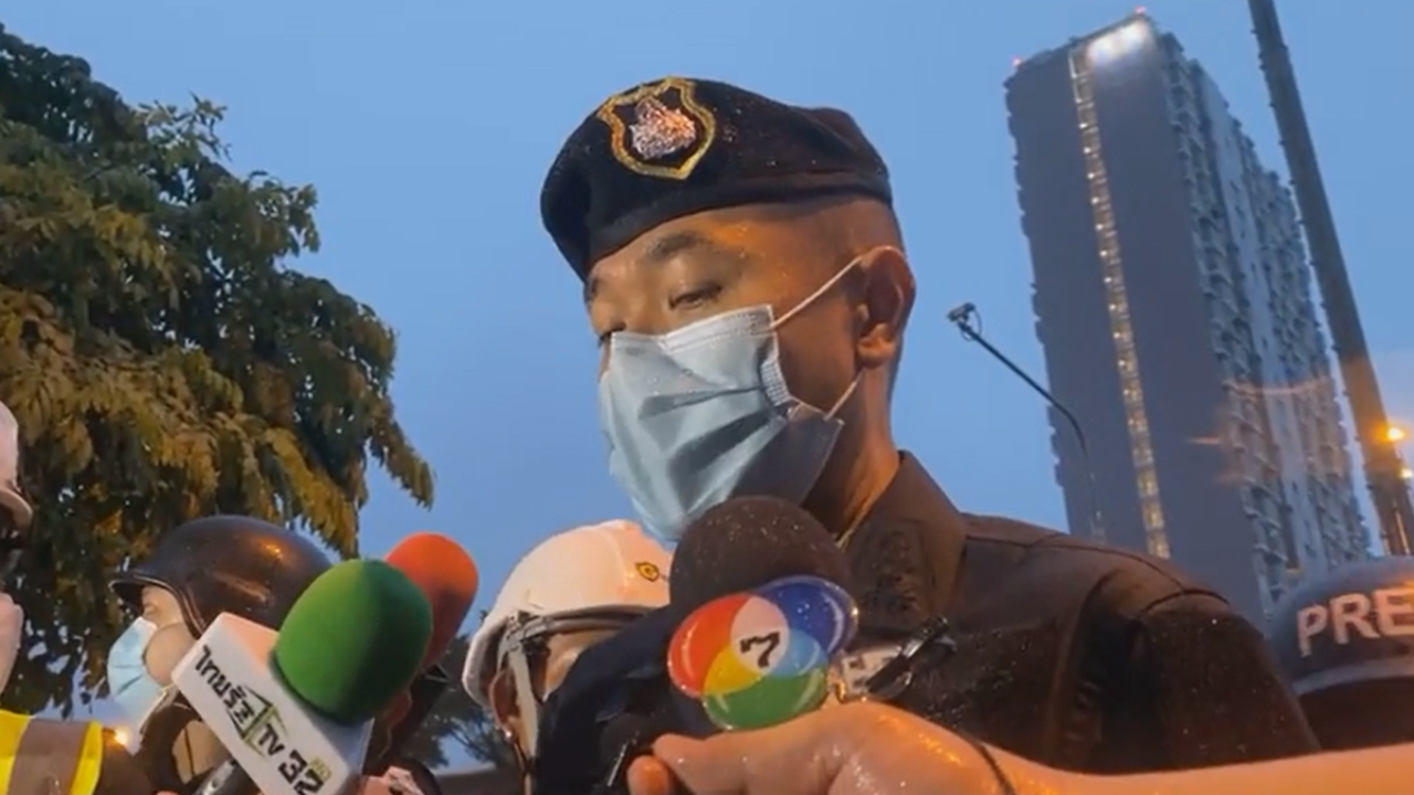 พ.ต.อ.กฤษณะ ยัน ดำเนินการตามหลักสากล ประกาศเตือนหลายครั้งแต่ม็อบไม่ล่าถอย