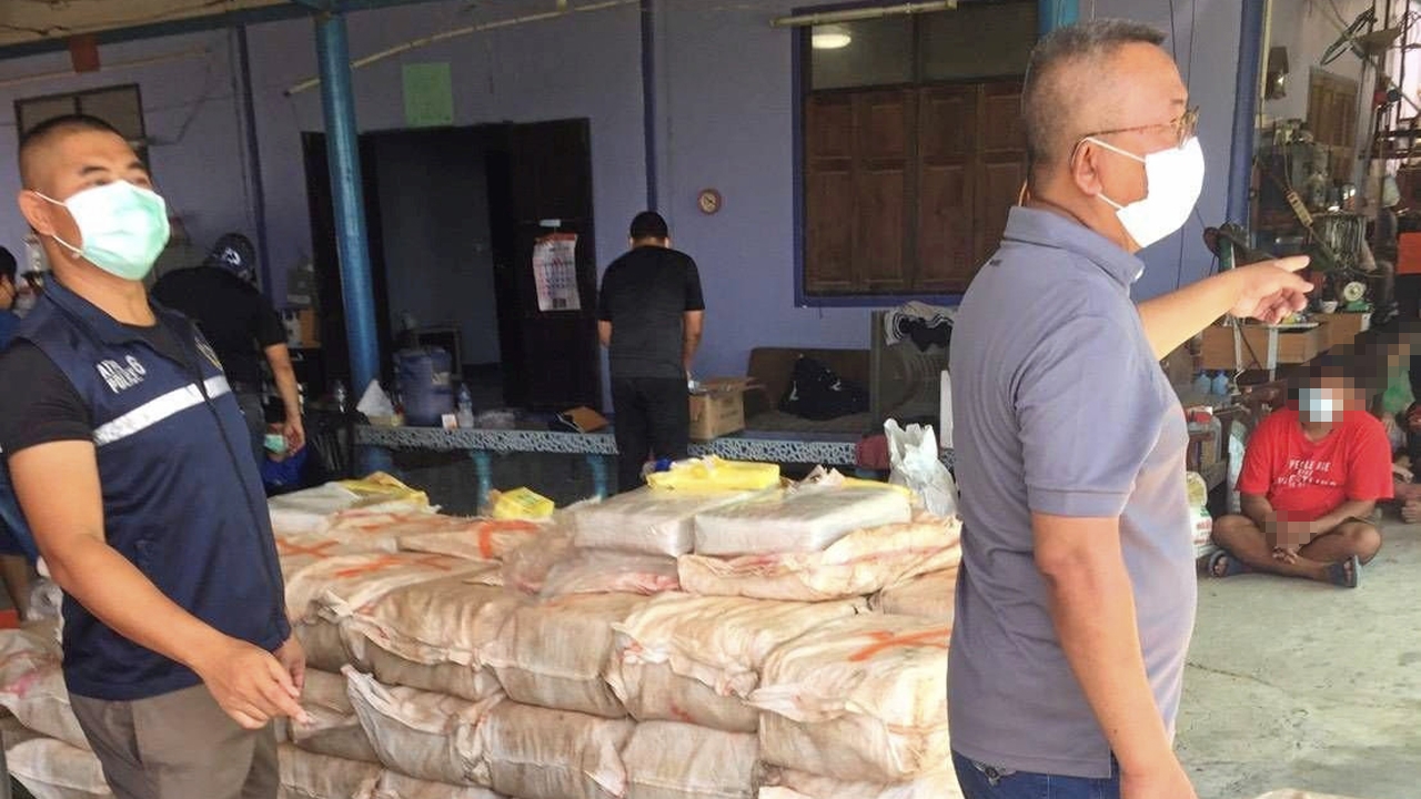 ลอตมหึมา ยาบ้า 10 ล้านเม็ด จาก “ภาคเหนือ” 191 ตามรอยยึดโกดังปทุมธานี