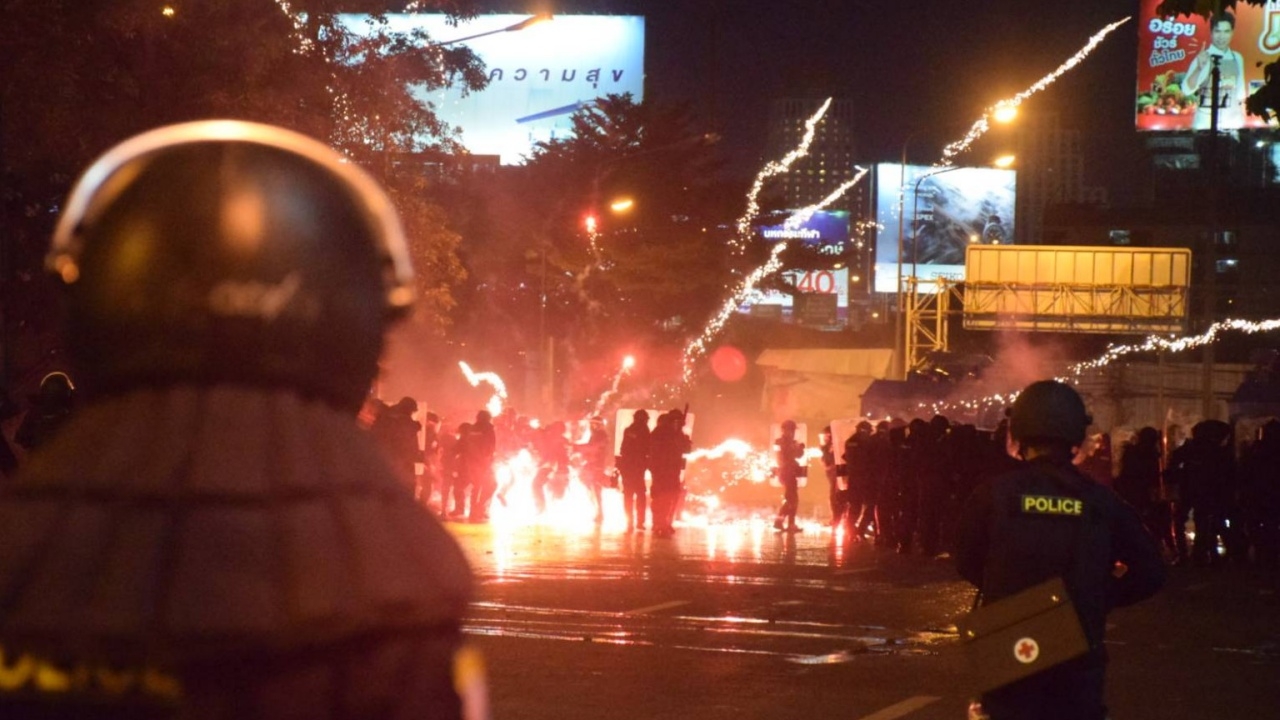 บช.น.แถลงสรุปม็อบ 22 สิงหา จับสมาชิกทะลุแก๊ซ 35 คน ยึดปืน วัตถุระเบิด