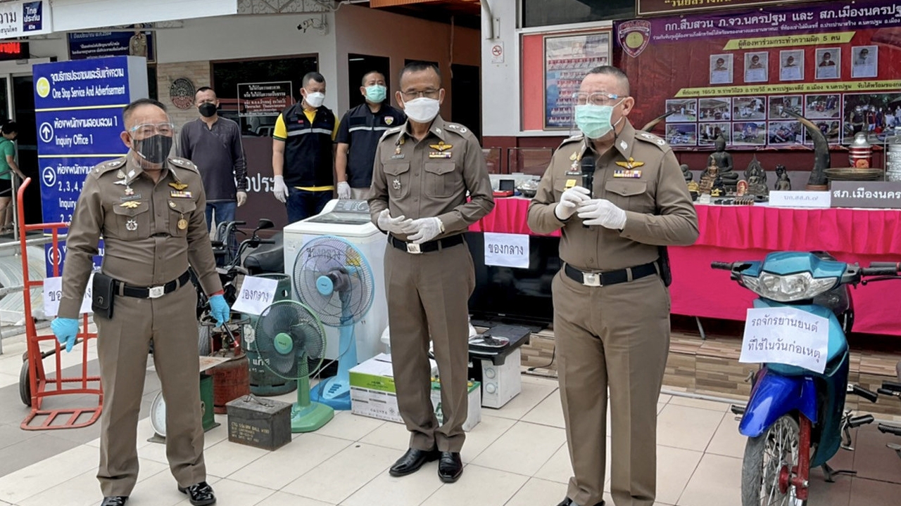 ลาก 5 ตีนแมว ย่องยกเค้าบ้าน "นายพล" เพิ่งได้พ้นคุก รวมก๊วนโจร ออกอาละวาด