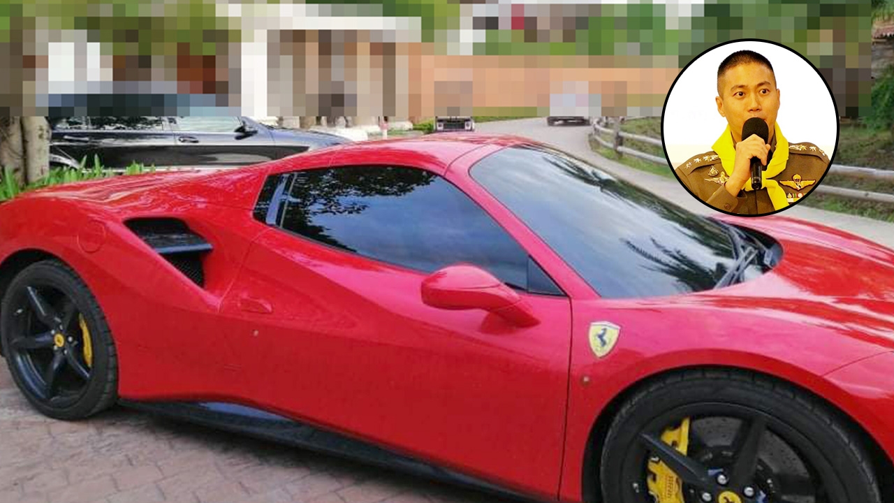 เผยภาพรถคู่ใจผู้กำกับโจ้ เฟอร์รารี่ 488 GTB พักโรงแรม 5 ดาว พนักงานสุดเอือม