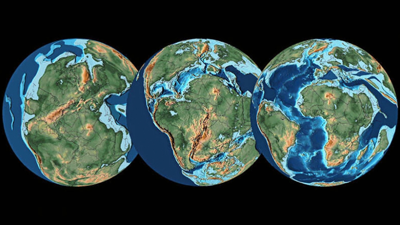การใช้แบบจำลองสภาพอากาศโลก ยุคมีโซโซอิก 195 ล้านปี