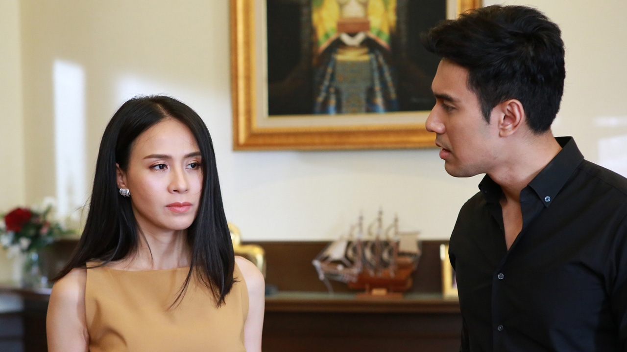 “รถเมล์” ตบ ”เอส” หน้าสั่น ของขึ้นมาขอหย่าอีกแล้ว ใน “แม่เบี้ย”