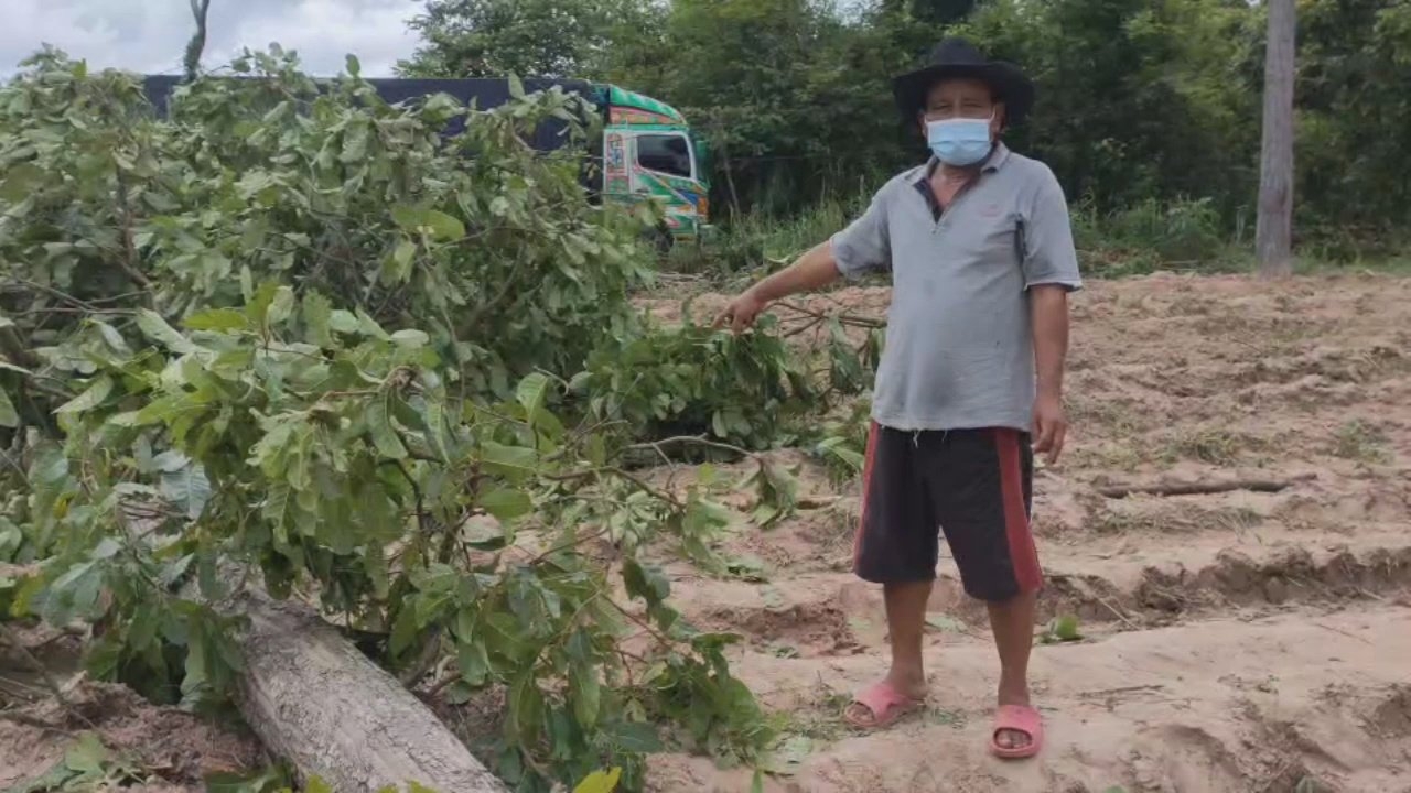 ลุงคนอุดรฯ ตัดต้นรังไปสร้างบ้าน ขณะวิ่งหนีโชคร้ายโดนต้นไม้ล้มทับตายคาที่