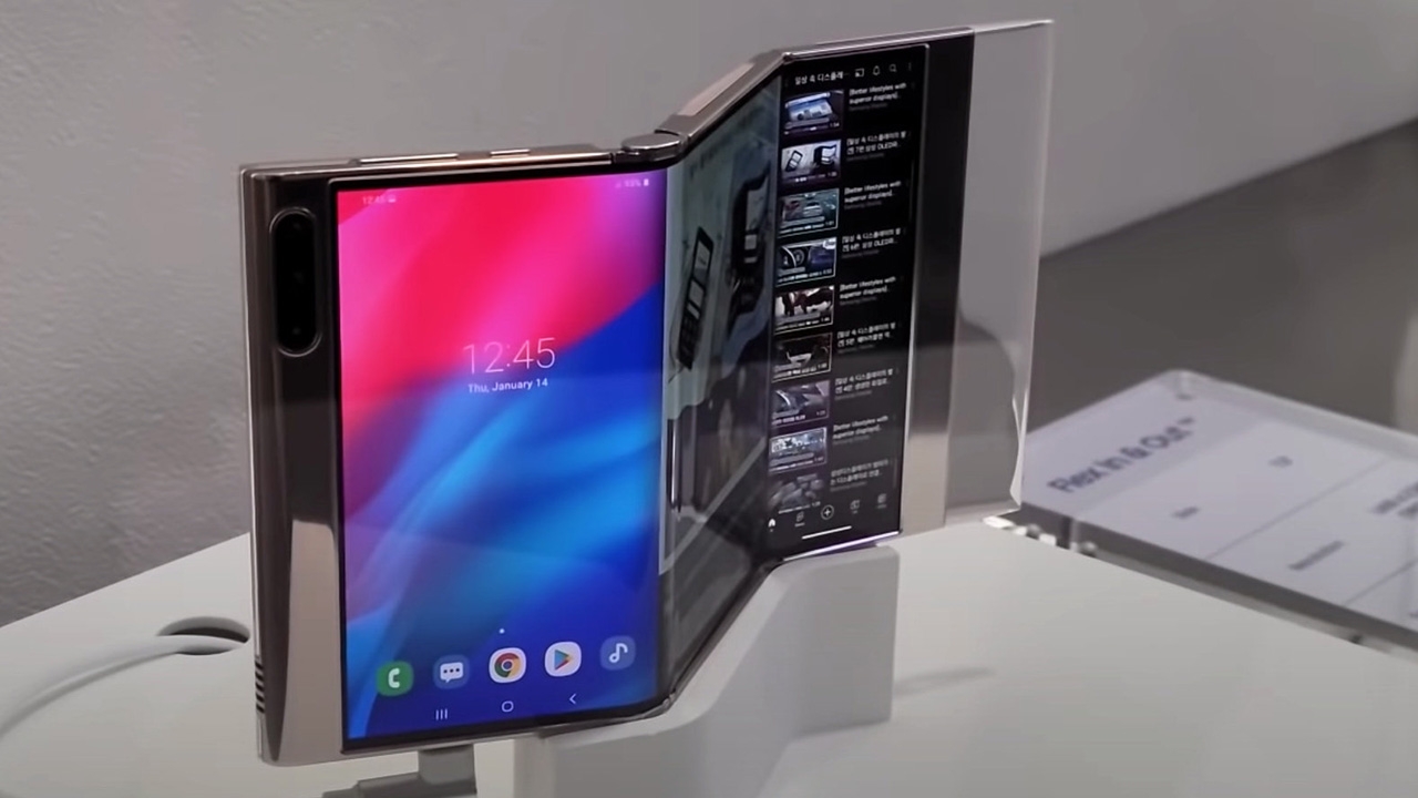 Samsung ส่ง Flex In and Out จอพับแยก 3 จอลงสนามสมาร์ทโฟน