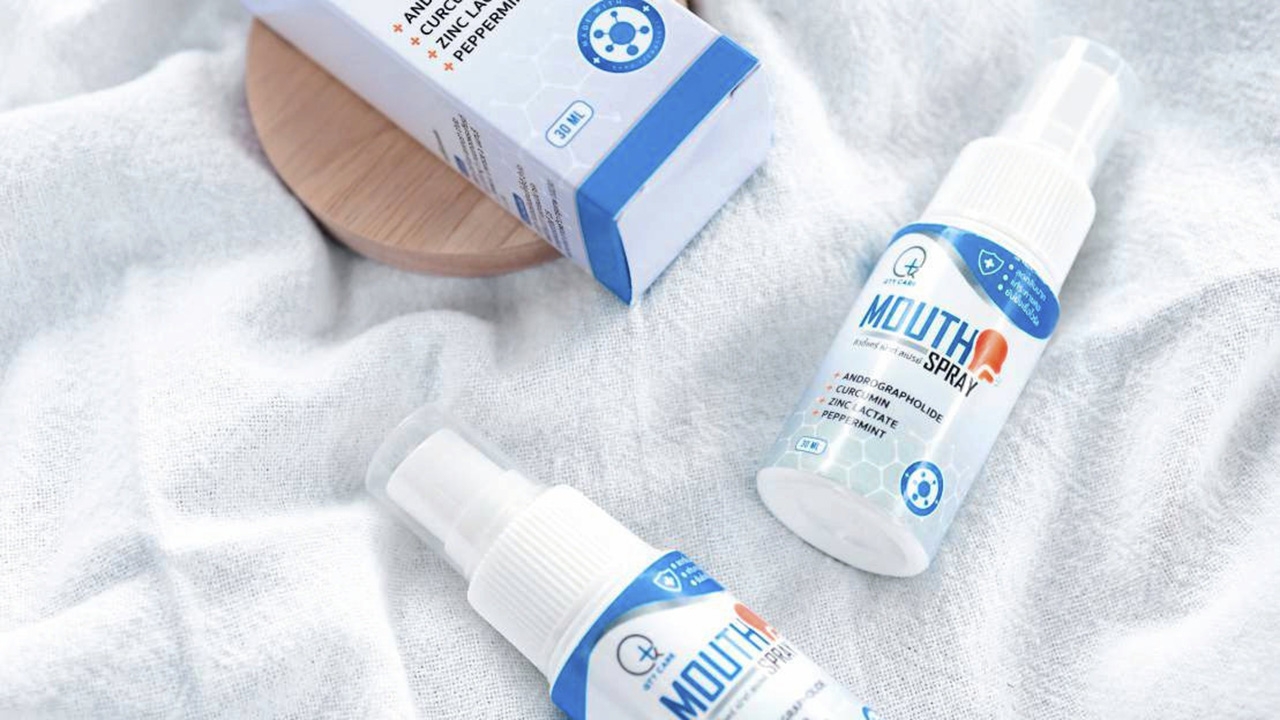 สเปรย์พ่นช่องปากและลำคอป้องกันไวรัส