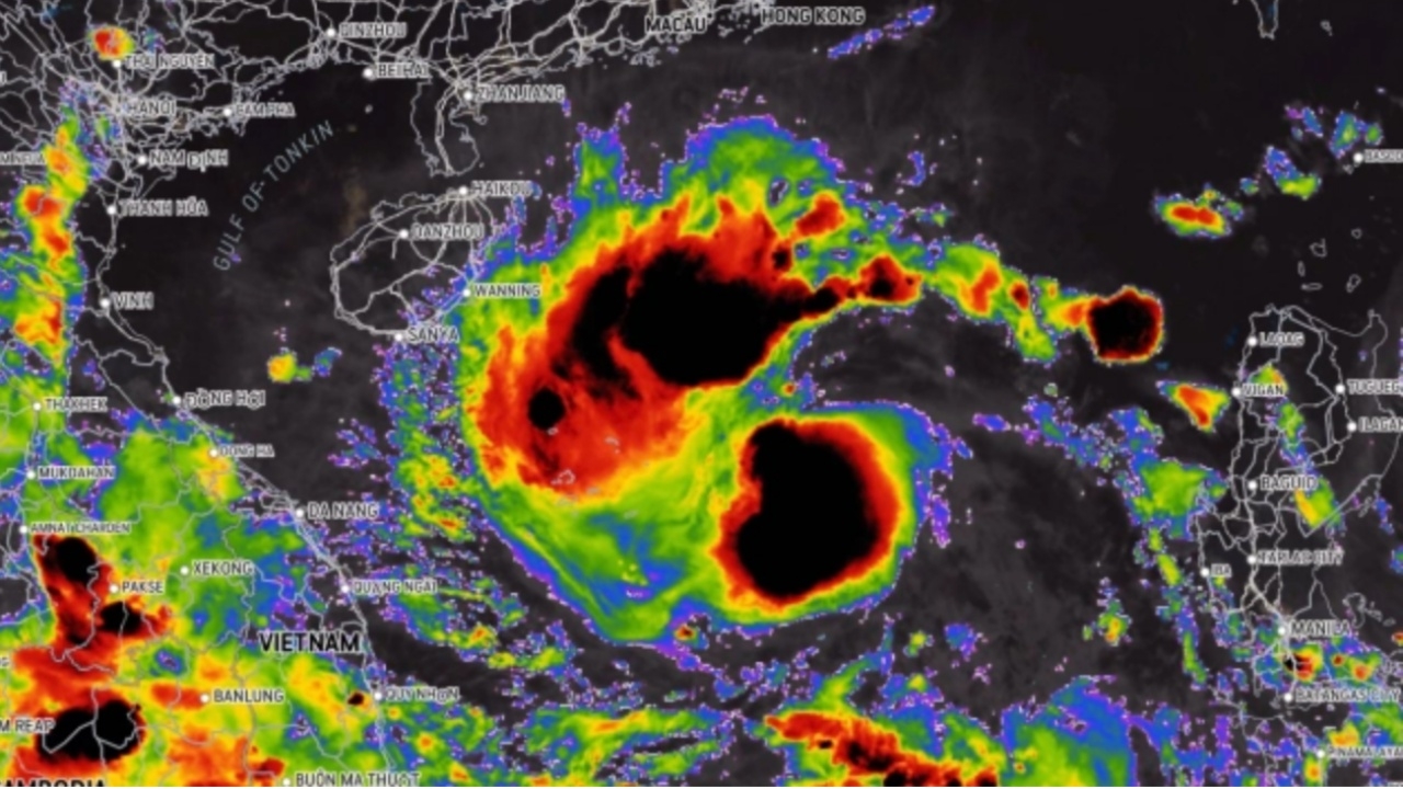 สะพรึง พายุโซนร้อนโกนเซินขึ้นฝั่งเวียดนามแล้ว ไต้ฝุ่นจันทูจ่อถล่มไต้หวัน