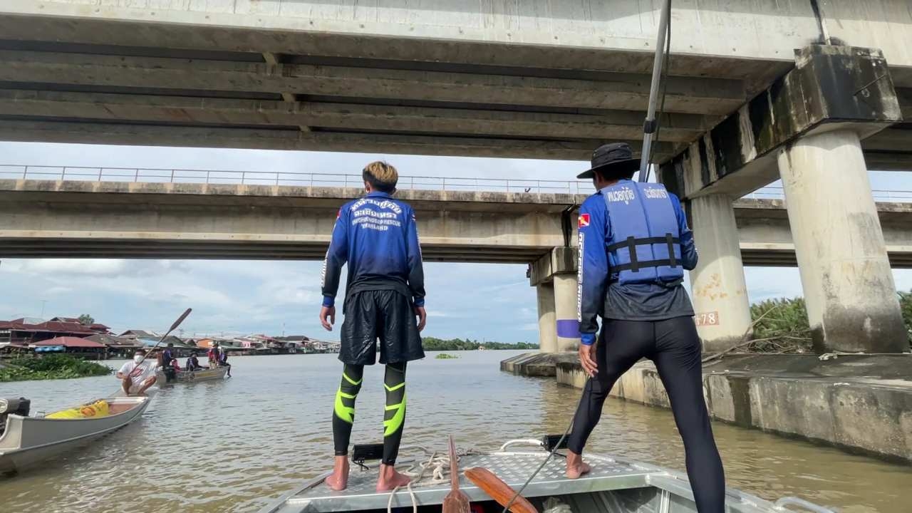 15 ชั่วโมงของการล่า พบจระเข้บางปะกงแล้ว แต่จับไม่ได้กลับไปวางแผนหารังใหม่