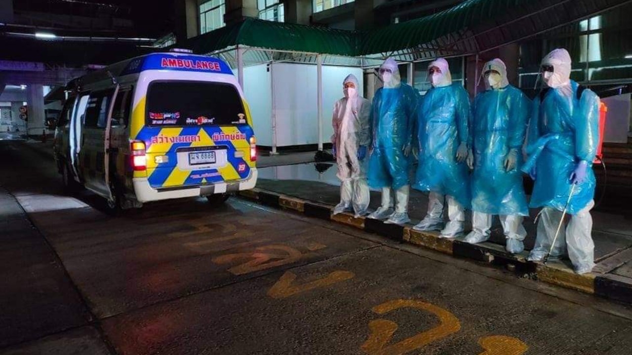 จากใจหนุ่มกู้ภัย ยอมผิดนัดเป่าเค้กวันเกิดลูก ไปรับศพผู้ป่วยโควิดส่งวัด