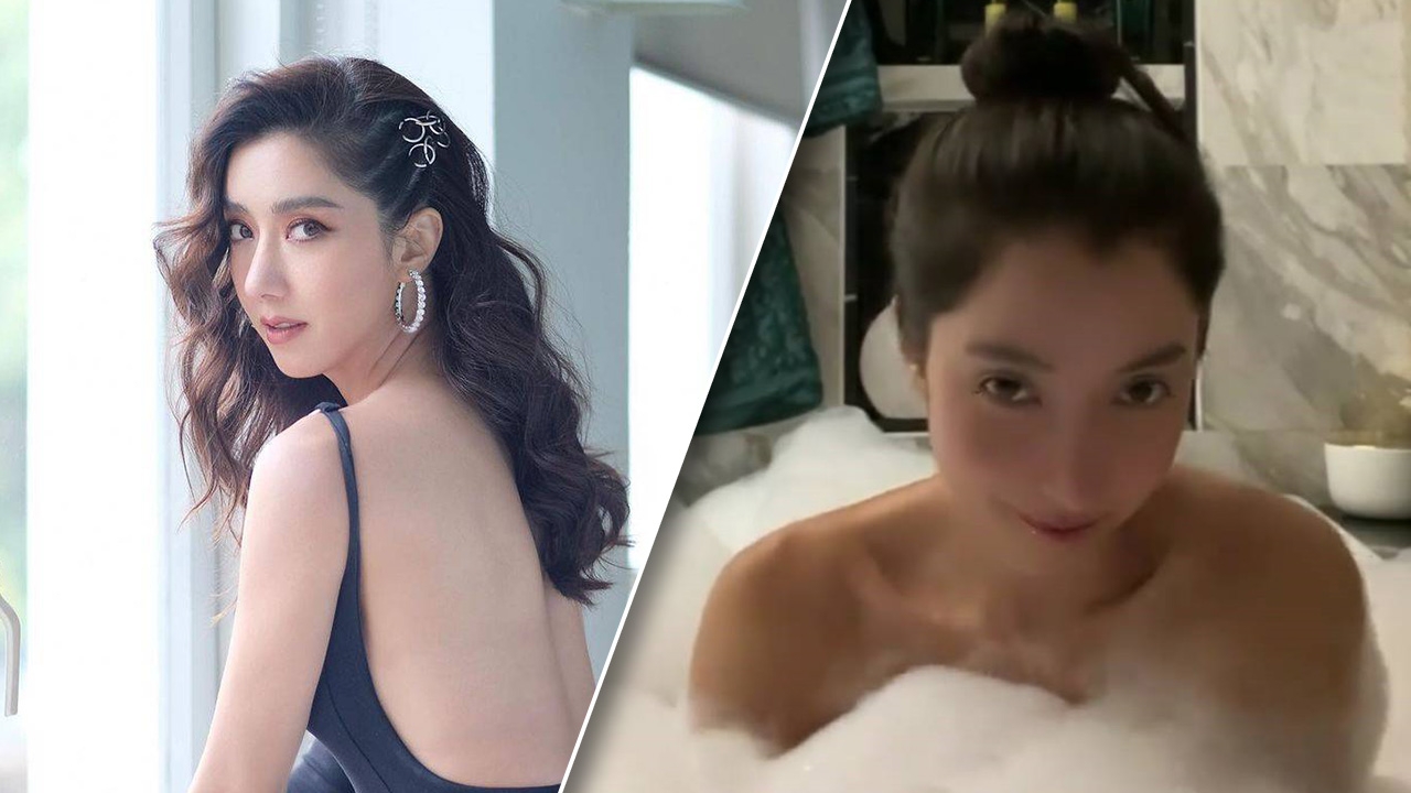 ไอซ์ อภิษฎา เผยความแซ่บ โพสต์คลิปลงอ่างอาบน้ำเล่นฟองสบู่ในไอจี
