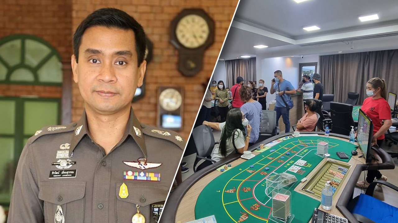 เด้ง 5 เสือ สภ.เมืองภูเก็ต เข้ากรุ เซ่นบ่อนบาคาร่า พูลวิลล่าหรู