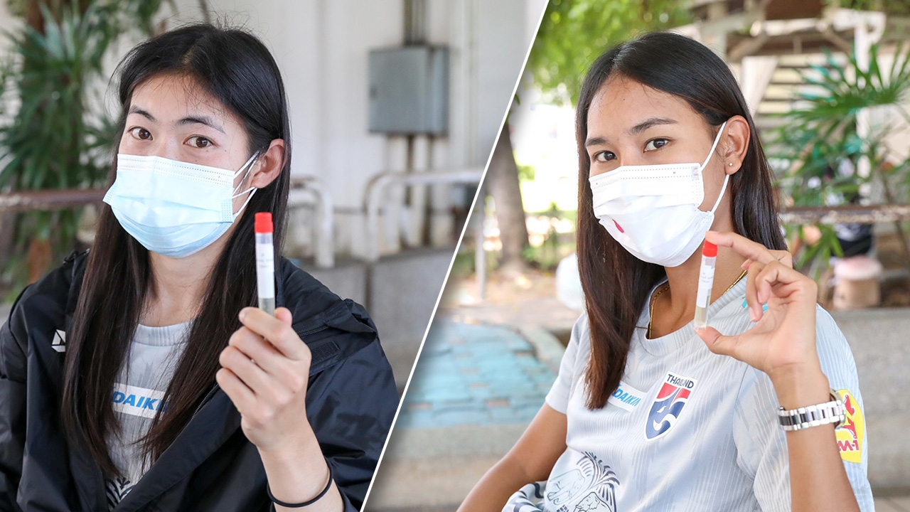 มิโยะ นำทัพ "ชบาแก้ว" ตรวจโควิด-19 ก่อนเข้าแคมป์เก็บตัวลุยศึกเอเชีย