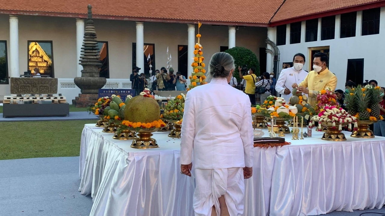 จัดพิธีบวงสรวงรับ ทับหลังปราสาท "หนองหงส์-เขาโล้น" คืนแผ่นดินไทย 