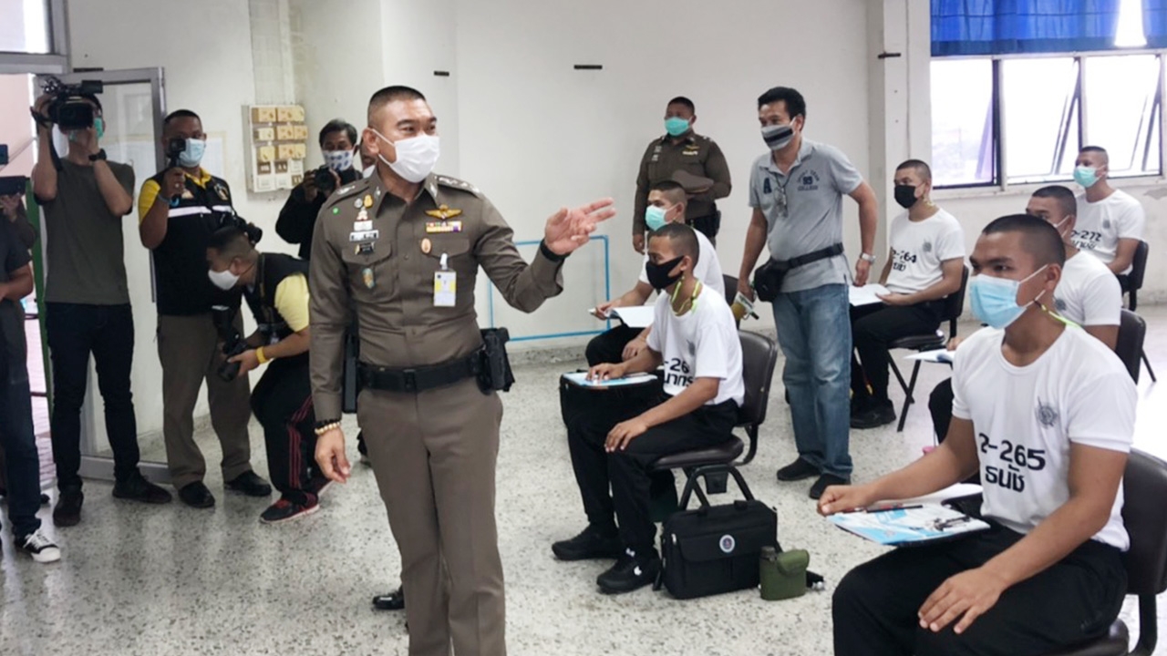 ผบช.ภ.3 ตรวจเยี่ยม ศฝร.ภ.3 พบห้องเรียน อาคาร ผ่านฉลุยเกณฑ์ป้องกันโควิด