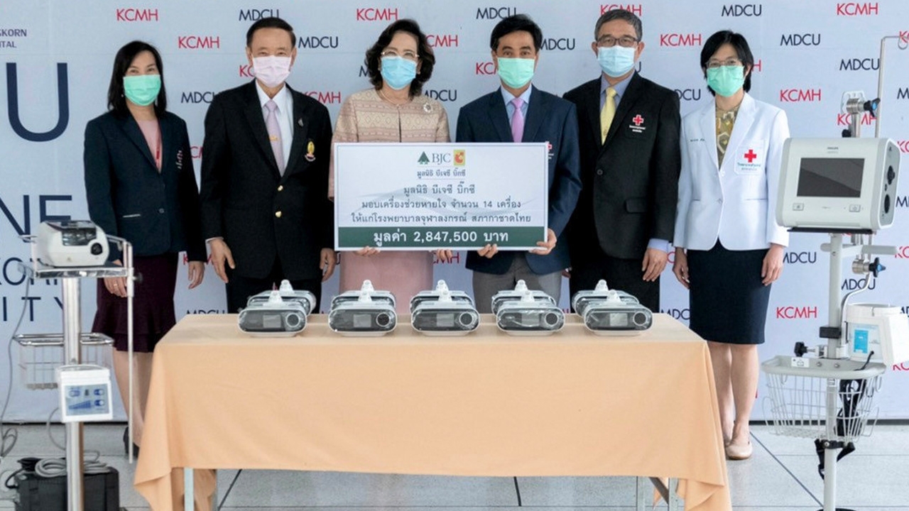 "วิภาดา ดวงรัตน์" ร่วมส่งเครื่องช่วยหายใจให้กับโครงการ “ต่อลมหายใจ” 