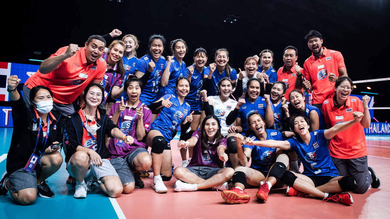 แรงกิ้งโลก ลูกยางหญิงทีมชาติไทย จบสัปดาห์ 4 VNL2021 