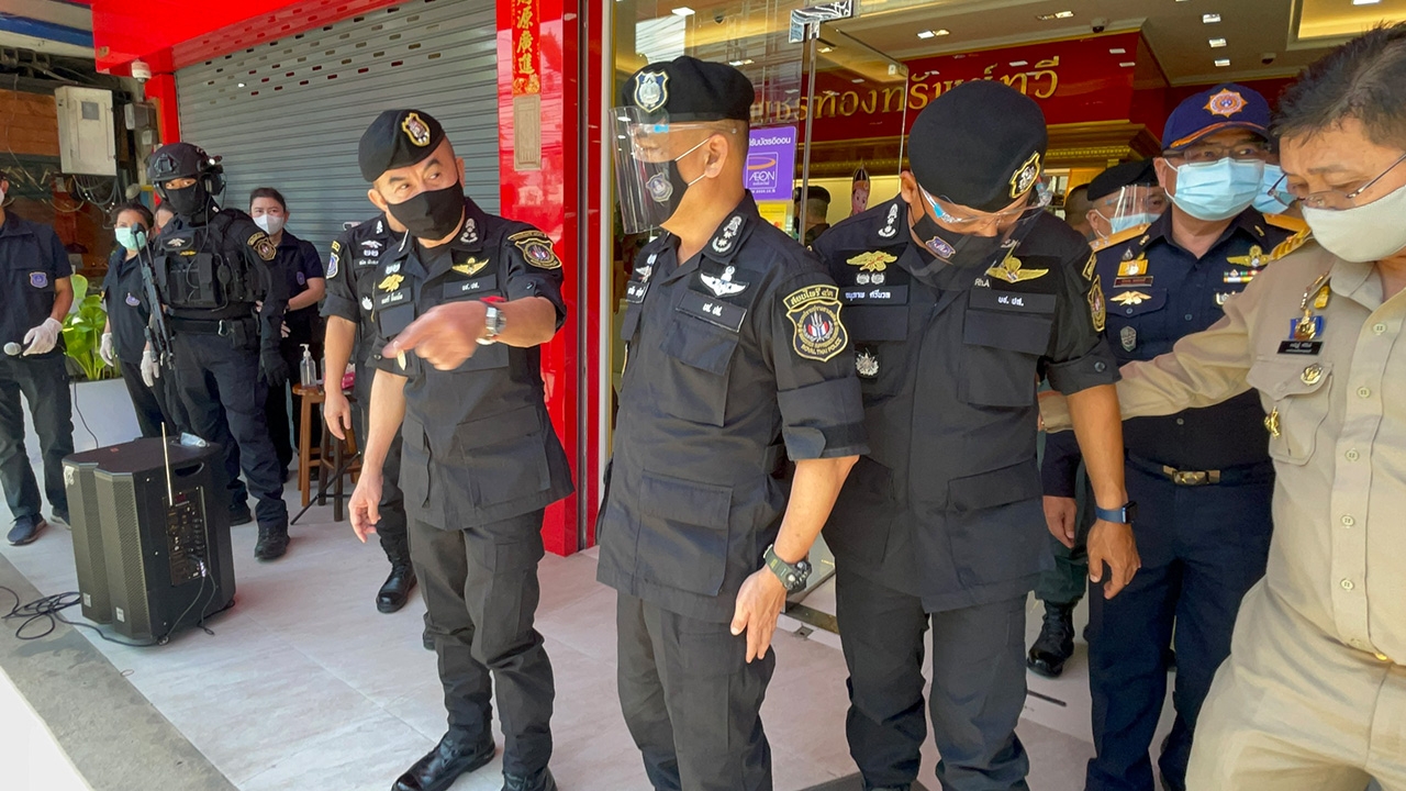 ผบช.ปส. เปิดยุทธการ "สยบตะนาวศรี" กาญจนบุรี จับ 5 คดี ค้น 4 เป้าหมาย