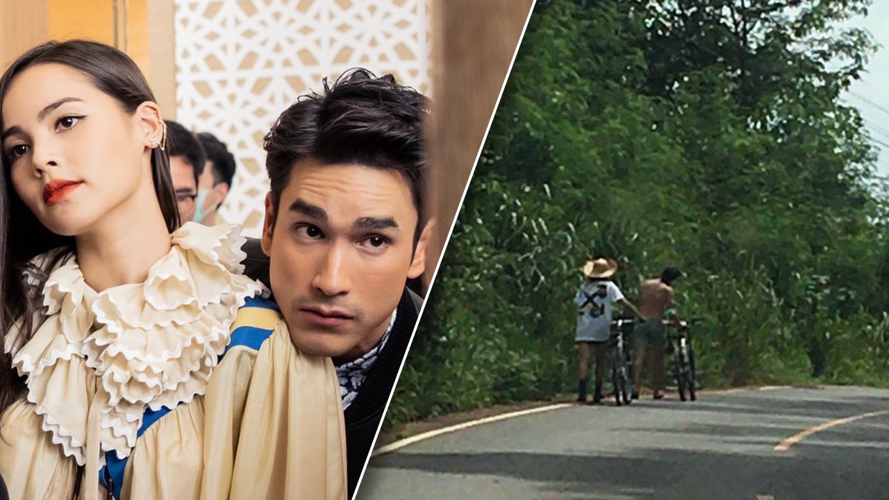 ณเดชน์ ควง ญาญ่า เที่ยวชิลเขาใหญ่ ปั่นจักรยานชมความงามธรรมชาติ