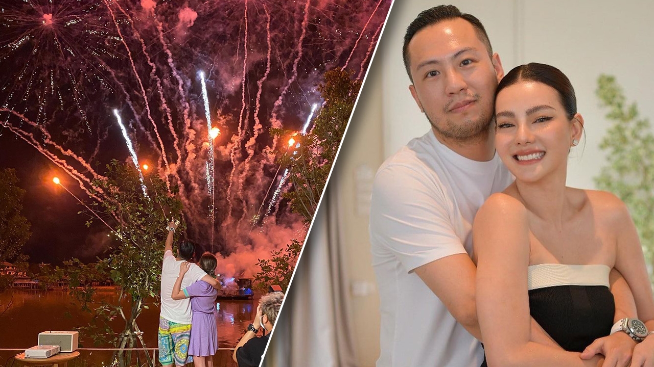 ดิว อริสรา ถูกด่าเละ แฟนหนุ่มจุดพลุเซอร์ไพรส์วันเกิดทำชาวบ้านเดือดร้อน